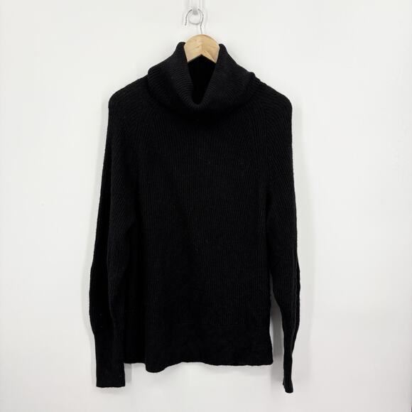 Quince Sweater Large Baby Alpaca Wool Turtleneck Soft Plush Minimalist Scandi - Picture 1 of 7